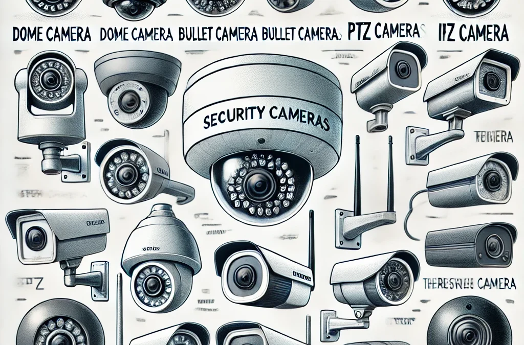 Tipos de Cámaras de Seguridad: Encuentra la Ideal para Tu Necesidad