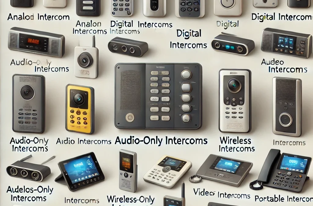 Tipos de Intercomunicadores: Comunicación Eficiente y Segura